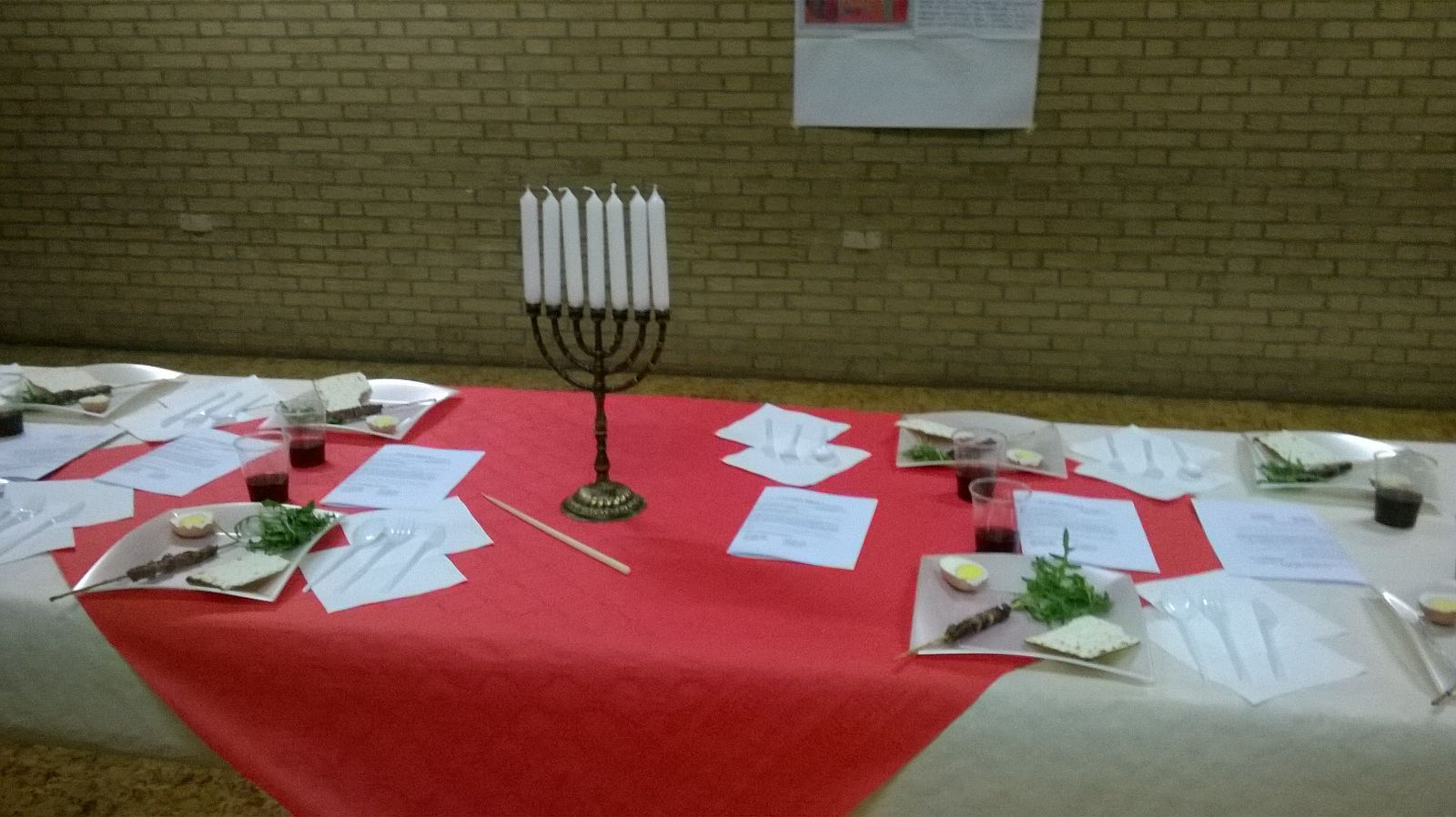 tavoli cena ebraica