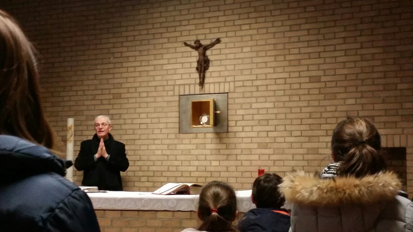 visita del Vicario ai ragazzi del catechismo
