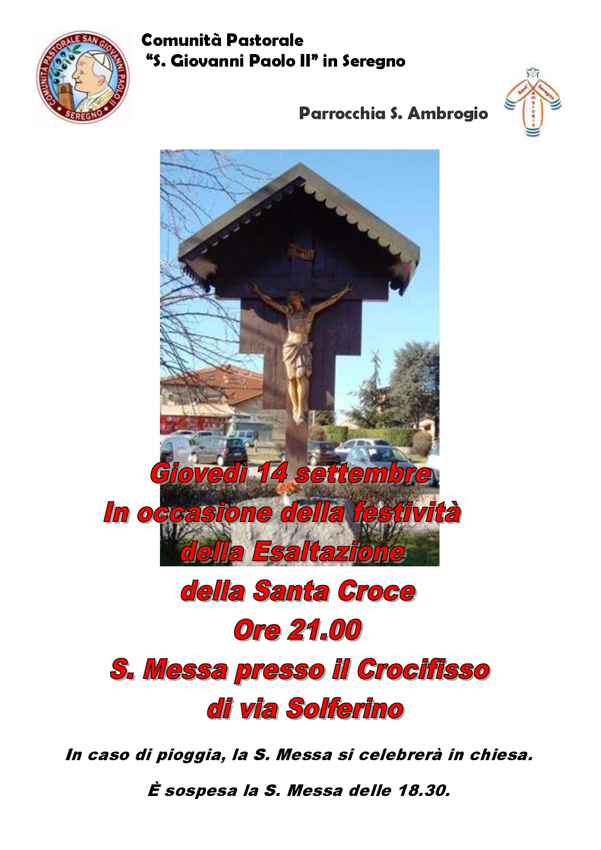  S. Messe 14 settembre 2017