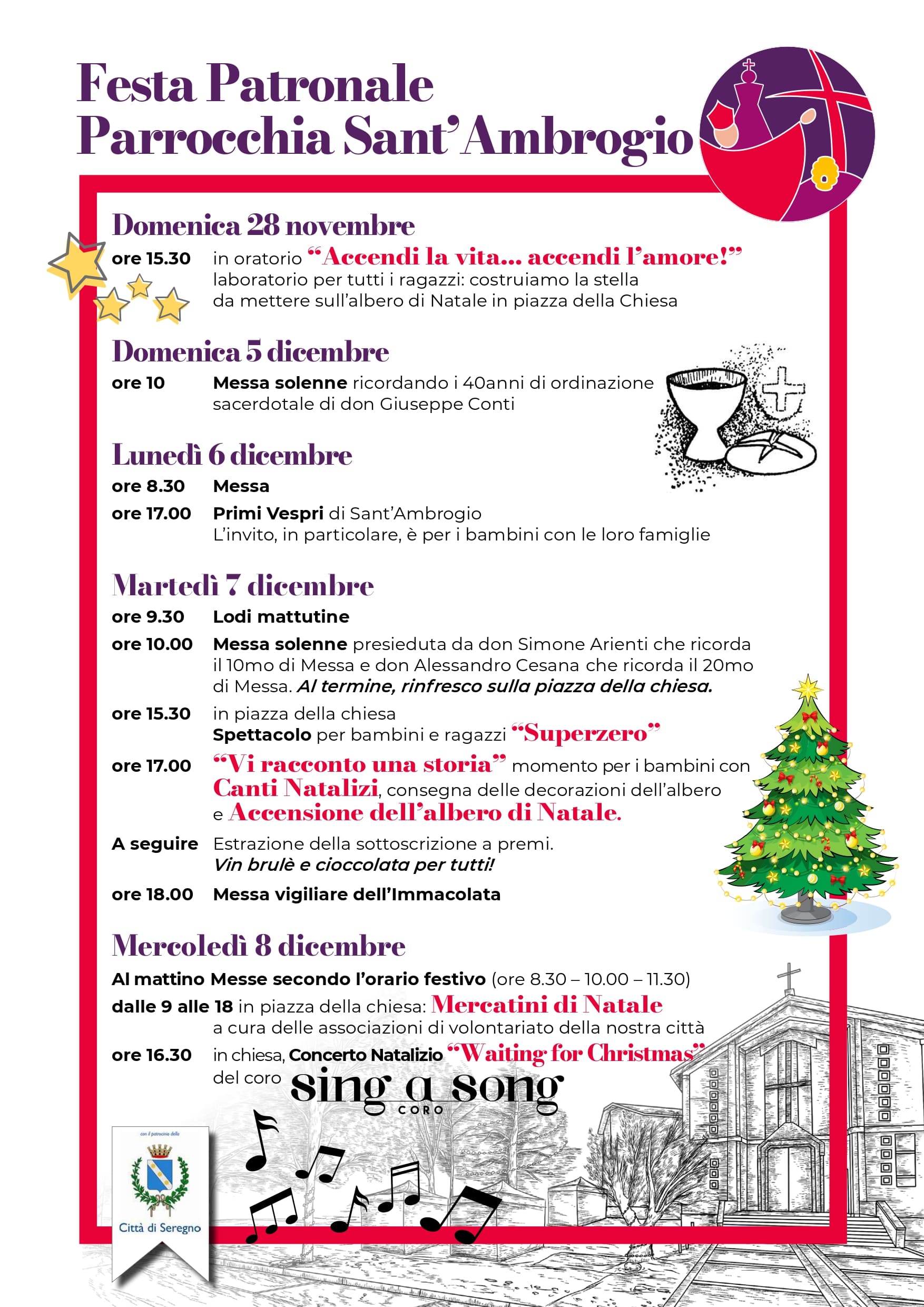 Programma Festa Patronale