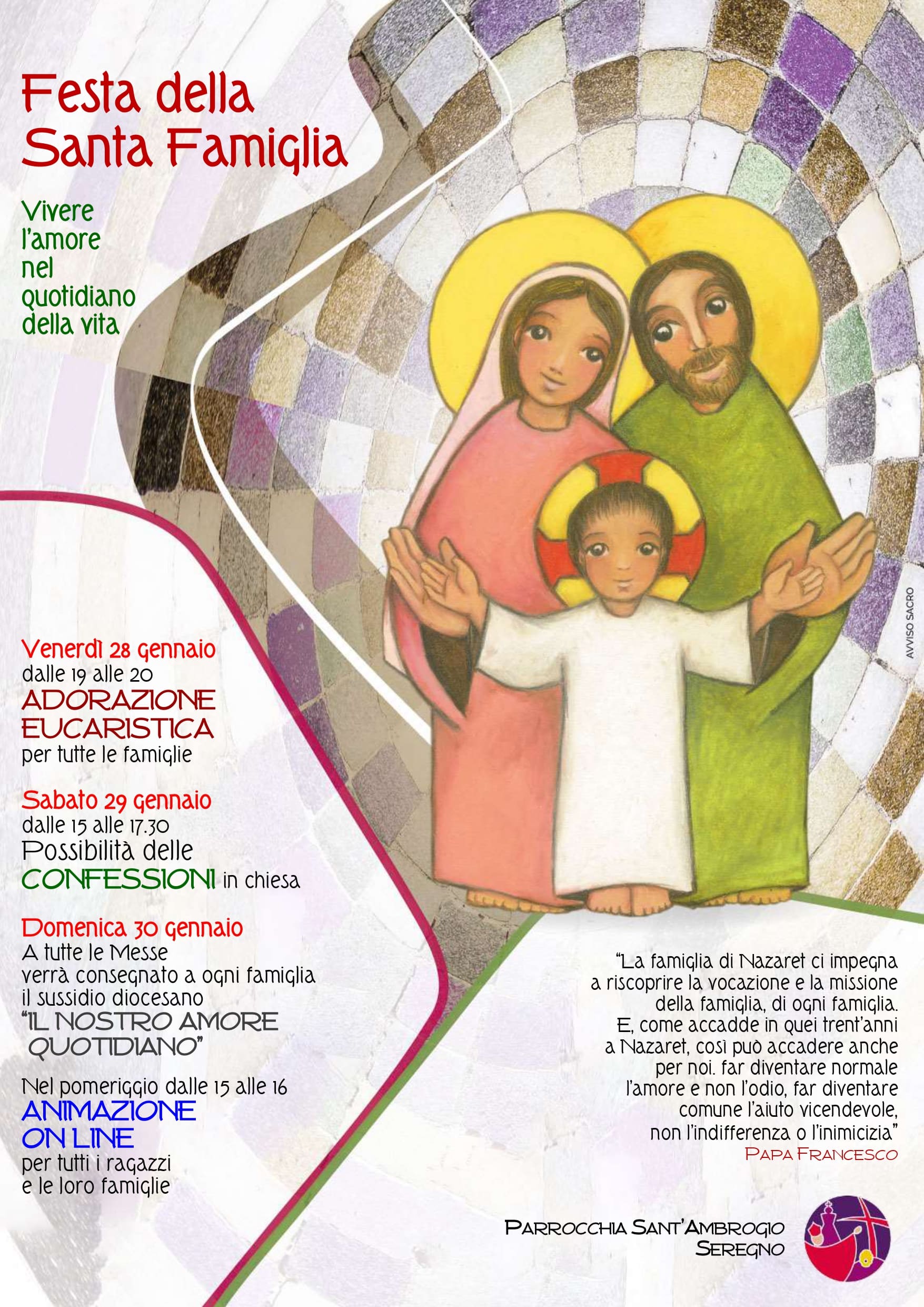 Programma Festa Patronale