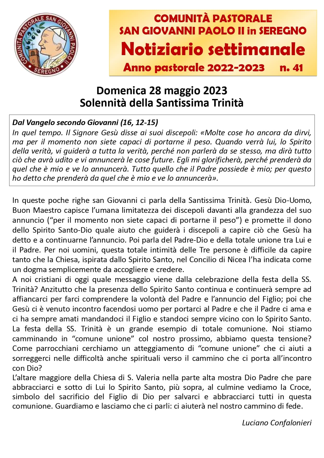 Avvisi CP numero 41